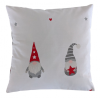 16'' Christmas Grey Red Gonk Gnome Cushion Cover
