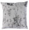 16'' Grey Rabbit Cushion Cover