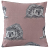 16'' Pink and Grey Hedgehog Cushion Cover