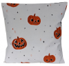 16'' Pumpkin and Bats Halloween Cushion Cover