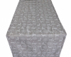 Christmas Silver Grey White Stag and Snowflake Table Runner 100-250cm