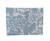All The Dogs Tea Towel Seafoam Blue