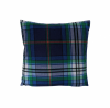 Blue Green Tartan Reversible Cushion Cover 16''