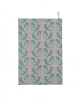 Aqua Blue Scandi Birds Tea Towel