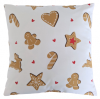 Christmas Gingerbread Cushion Cover 16''