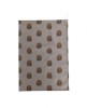 Christmas Gingerbread Linen Look Tea Towel