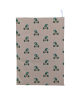 Christmas Gonk Gnome Elf Green Linen Look Tea Towel