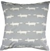 Cushion Cover in Scion Mini Mr Fox Silver Grey 16''