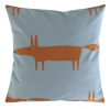 Cushion Cover in Scion Mr Fox Aqua 16''
