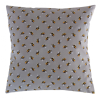 Grey Bumble Bee Cushion Cover 14'' 16'' 18'' 20'' 22'' 24'' 26''