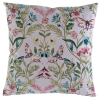 Grey Pink Botanical Butterflies Cushion Cover 14'' 16'' 18'' 20'' 22'' 24'' 26''