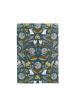 Teal Blue and Yellow Rabbits Tea Towel