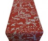 Orange Woodland Animals Table Runner 100-250cm