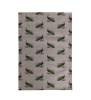 Peacock Bird Linen Look Tea Towel