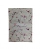 Sage Green and Purple Beautiful Birds Tea Towel