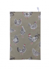 Sage Green Chickens Tea Towel