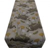 Yellow March Spring Hare Table Runner