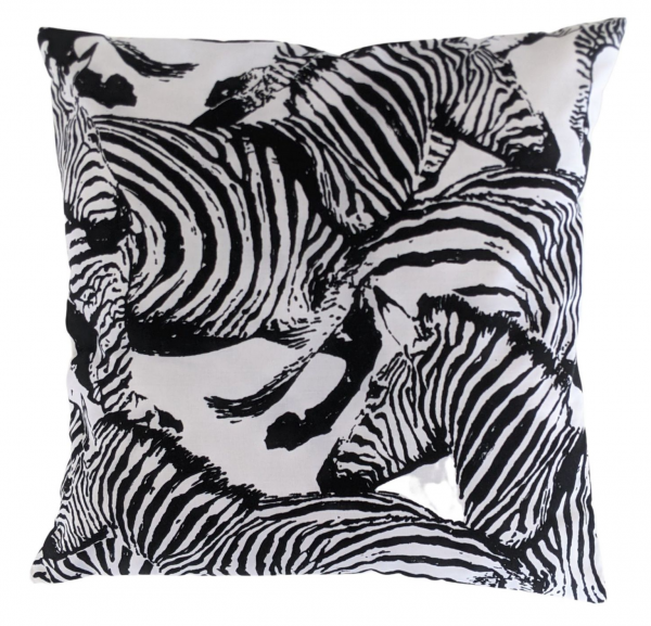 16'' Large Zebra Cushion Cover