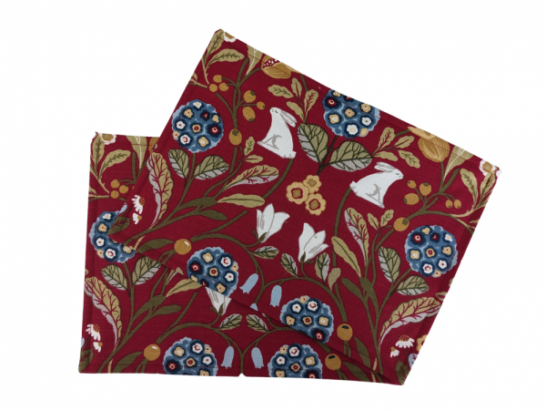 Red and Blue Rabbit Place Mats