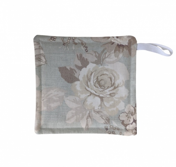 Pot Grab in Clarke and Clarke Genevieve Mineral Vintage Roses
