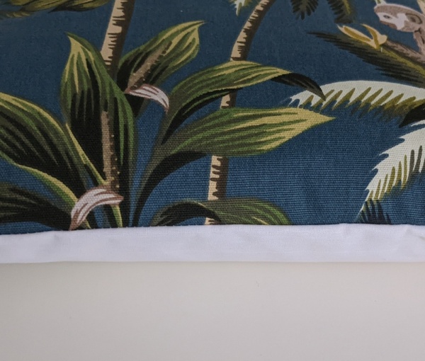 Blue Monkey Jungle Cushion Cover 14'' 16'' 18'' 20'' 22'' 24'' 26''