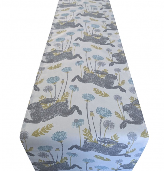 Blue March Spring Hare Table Runner 100-250cm