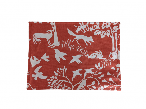 Cinnamon Orange Woodland Animals Placemats