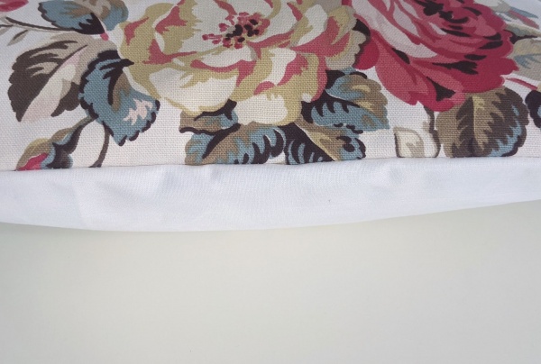 Cushion Cover in Cath Kidston Garden Rose 14'' 16'' 18'' 20'' 22'' 24'' 26''