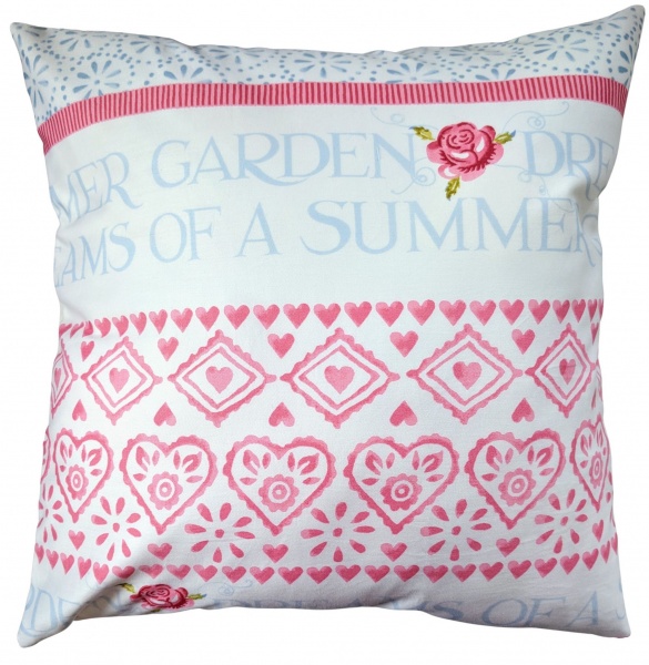 Cushion Cover in Emma Bridgewater Summer Garden Stripe 16''