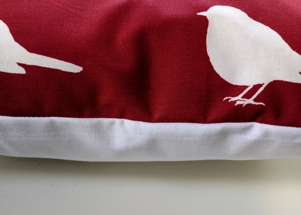 Cushion Cover in Laura Ashley Red Robin Simply Divine Things