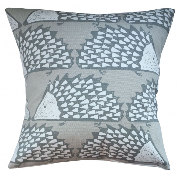 Cushion Cover in Scion Spike The Hedgehog Mink 14'' 16'' 18'' 20''
