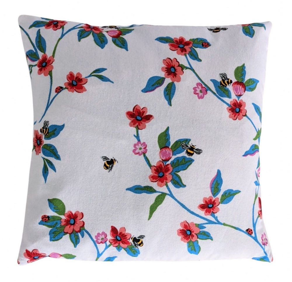 Cushion Cover in Cath Kidston Greenwich Bee 16''