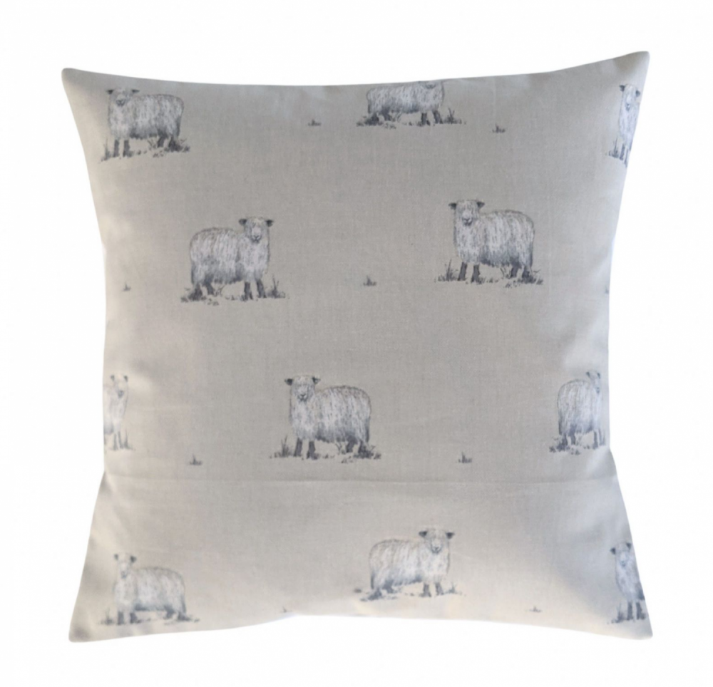 Cushion Cover in Fryett's Rare Breed Sheep 14'' 16'' 18'' 20'' 22'' 24'' 26''