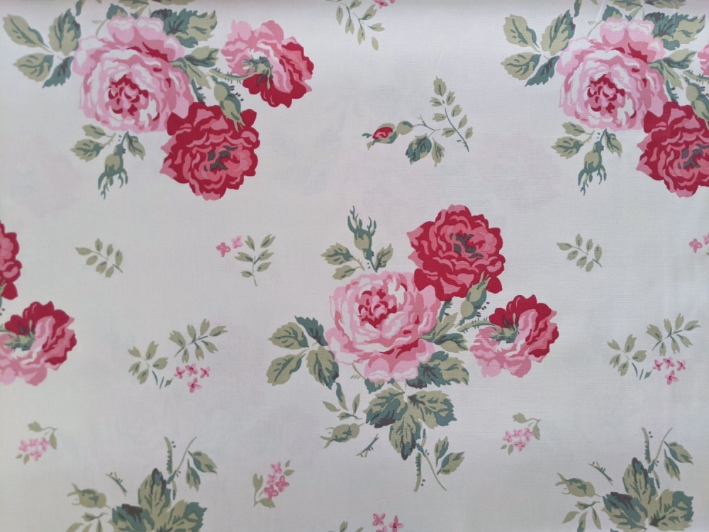 Tablecloth in Cath Kidston Antique Rose Cream