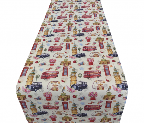 London Table Runner 100-250cm