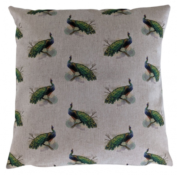 Peacocks Linen Look Cushion Cover 14'' 16'' 18'' 20'' 22'' 24'' 26''