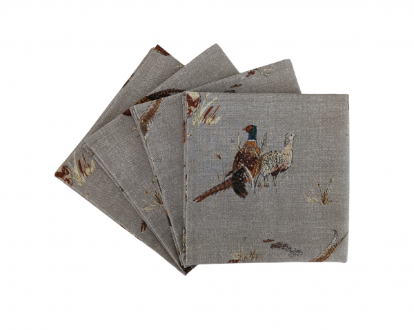 Pheasant Cotton Napkins