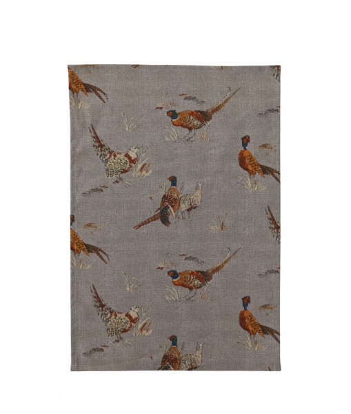 Pheasant Game Birds Tea Towel