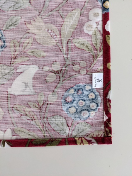 Red Rabbits Tea Towel